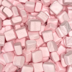 Alternative view of Chewy Strawberry Marshmallow Cubes Swedish Candy
